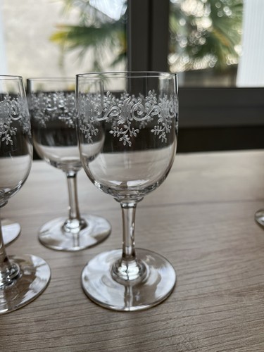 Baccarat blown crystal foot - 6,