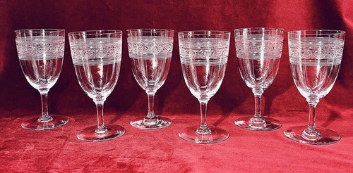 Baccarat athenian wine glasses - athenian,