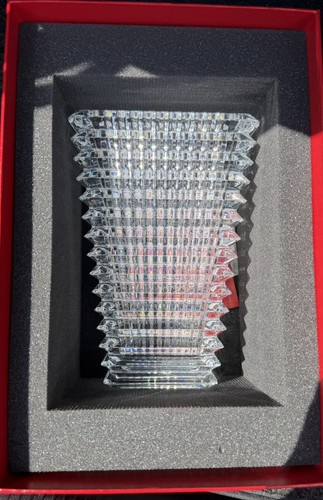 Baccarat eye vase rectangular - baccarat,