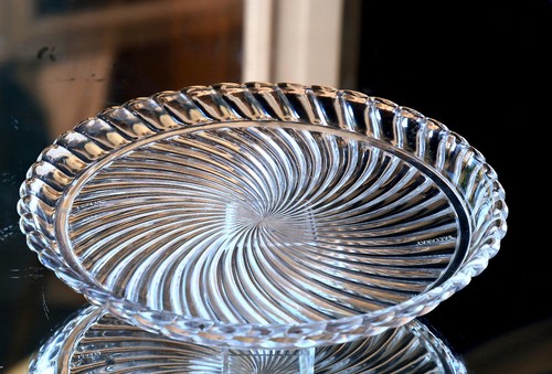 Baccarat large plate - -,