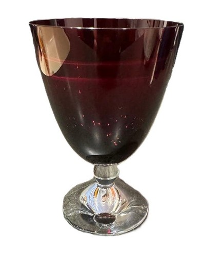 Baccarat vega wine glass red - baccarat,