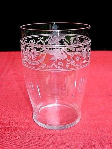 Baccarat swan flat tumbler - swan,