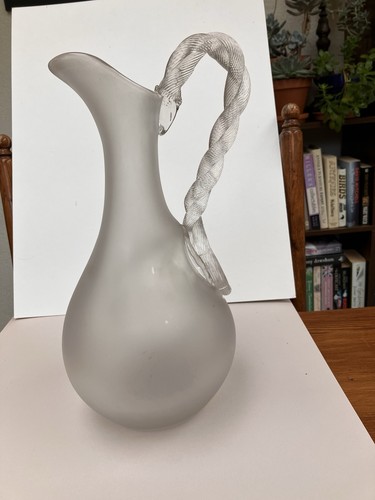 Baccarat blown crystal pitcher - blown,