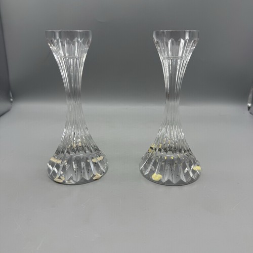 Massena crystal candlestick - massena,