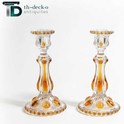 Baccarat pair crystal candle - baccarat,