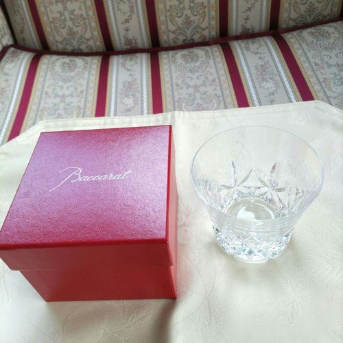 Baccarat crystal glass rocks - crystal,