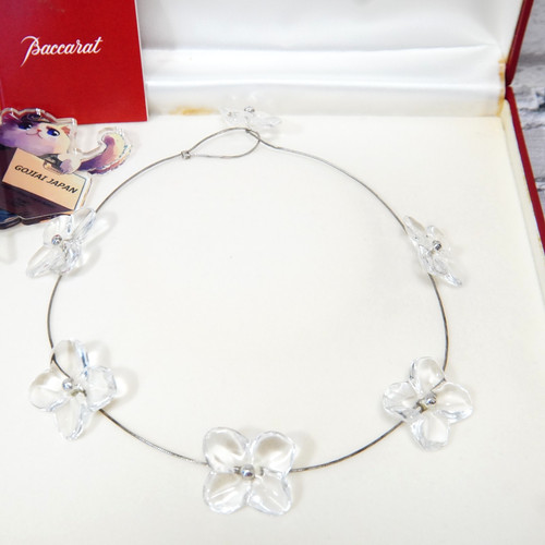 Baccarat hortensia necklace - baccarat,