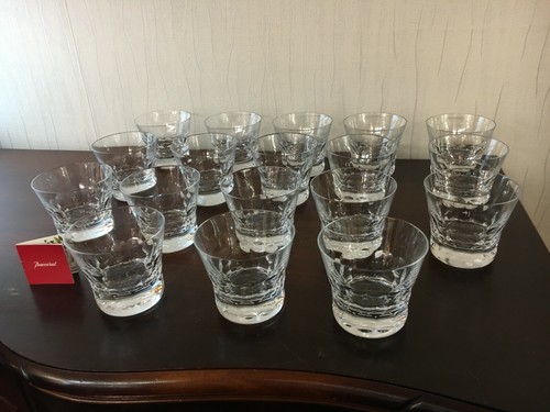 Biba crystal whisky glasses - crystal,