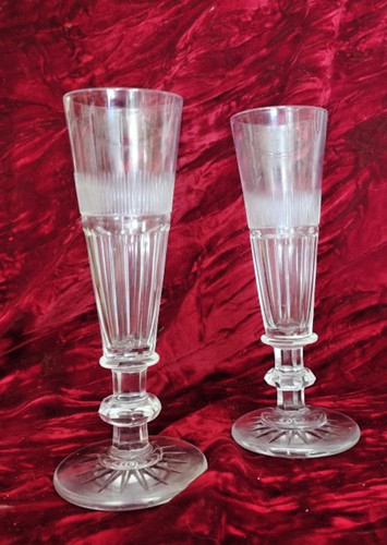 Baccarat carved crystal - -2,