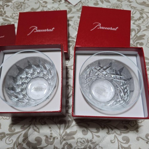 Baccarat glasses pair set - baccarat,