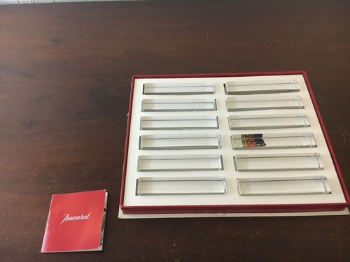 Baccarat crystal knife - baccarat,