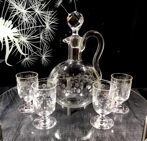 Victorian baccarat claret - victorian,