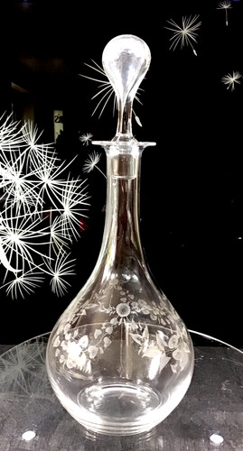 Baccarat victorian decanter - victorian,
