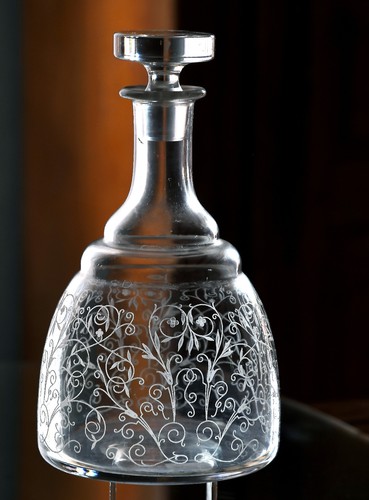 Baccarat wine carafe - baccarat,