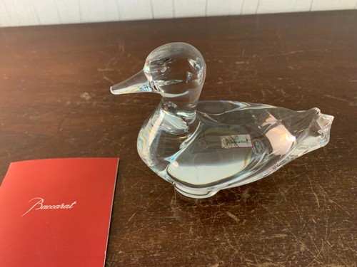 Baccarat crystal duck - model, 1