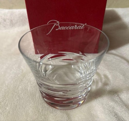 Baccarat crystal glass rocks - glass,