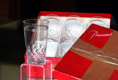 Baccarat set cups - set, of