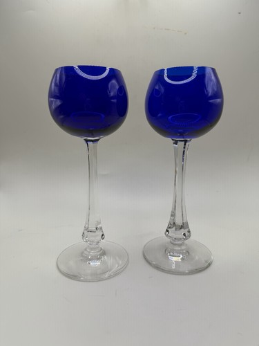 Pair vintage baccarat - of,