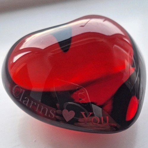 Baccarat crystal red - baccarat, amor