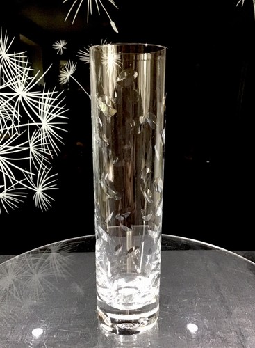 Baccarat cut crystal bud vase - cut,