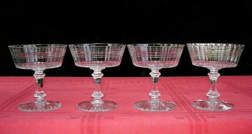 Baccarat sherbet crystal - 4,