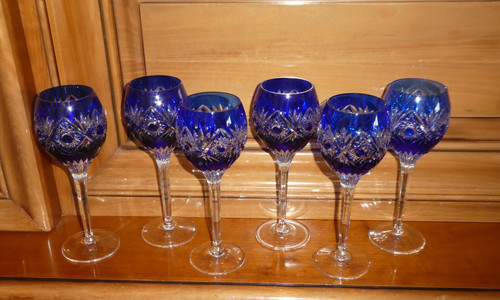 Antique cut baccarat saint - 6,