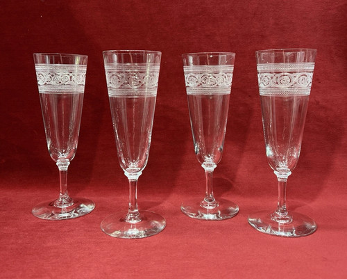 Baccarat athenienne fluted - 4,