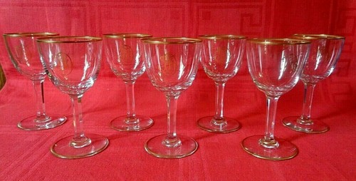 Baccarat gold gilt - baccarat,