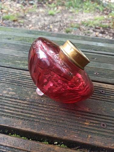 Baccarat kerosene lamp tank