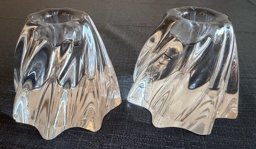 Pair vintage baccarat - of,