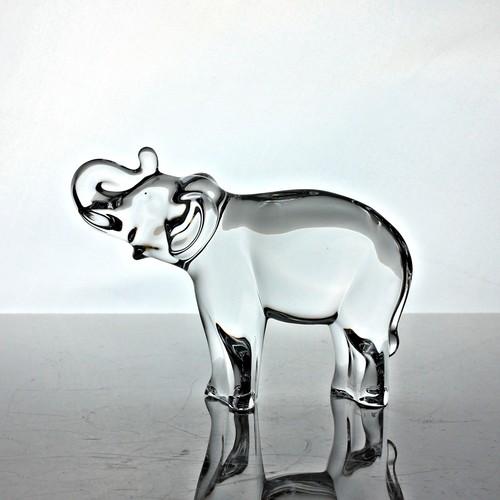 Baccarat crystal elephant - baccarat,