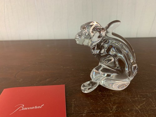 Baccarat crystal monkey - crystal,