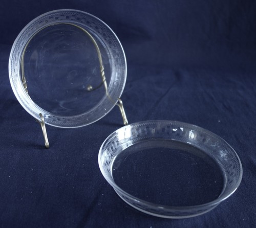 Pair bottles baccarat - -,