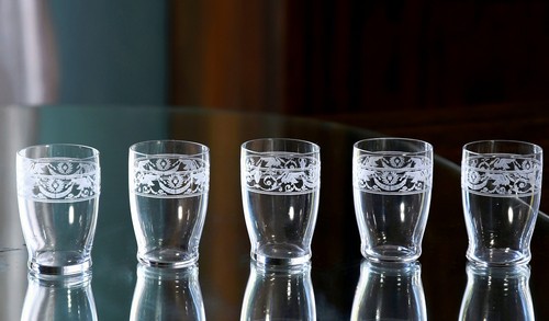Baccarat engraved crystal - baccarat,
