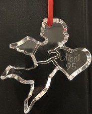 Baccarat Crystal Angel & Heart