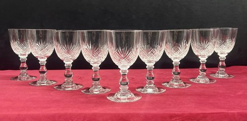 Baccarat douai wine glasses - baccarat,
