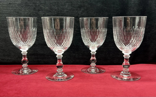 Baccarat water wine - wine, glasses