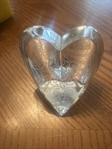 Baccarat crystal heart vines - baccarat,
