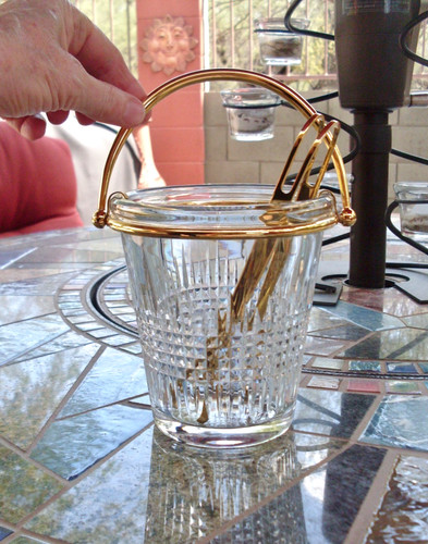 Vintage baccarat nancy - nancy, gold