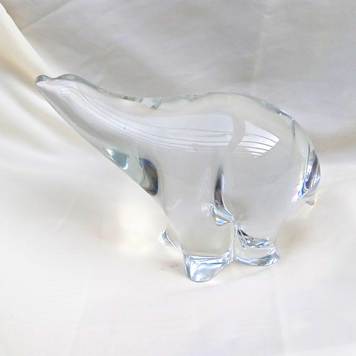 Vintage baccarat crystal polar - baccarat,