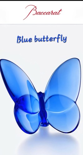 Baccarat crystal butterfly - crystal,