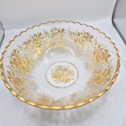 Antique french crystal gilt - french,