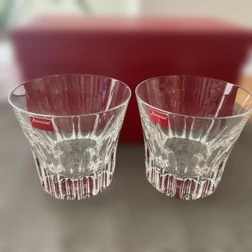 Baccarat crystal glass rocks - baccarat,