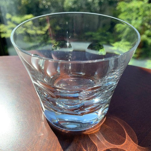 Baccarat round glass - baccarat,