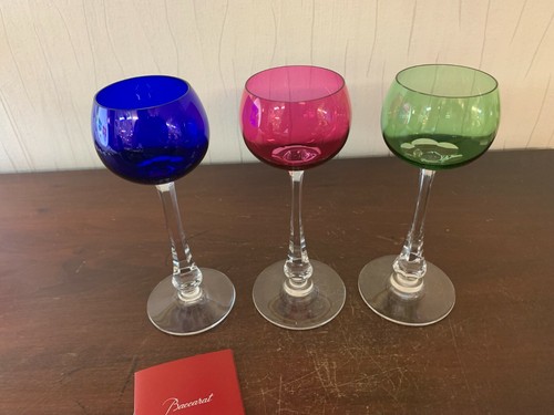 Baccarat crystal colored - 3,