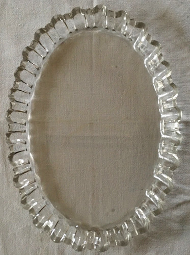 Antique flat baccarat - antique,