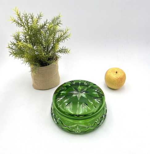 Large green lined - large, crystal
