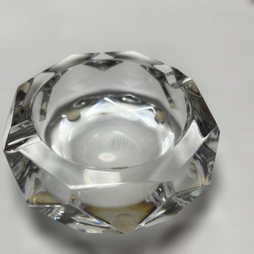 Baccarat crystal glass - , ashtray