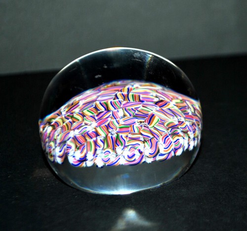 Baccarat millefiori candy cane - millefiori,