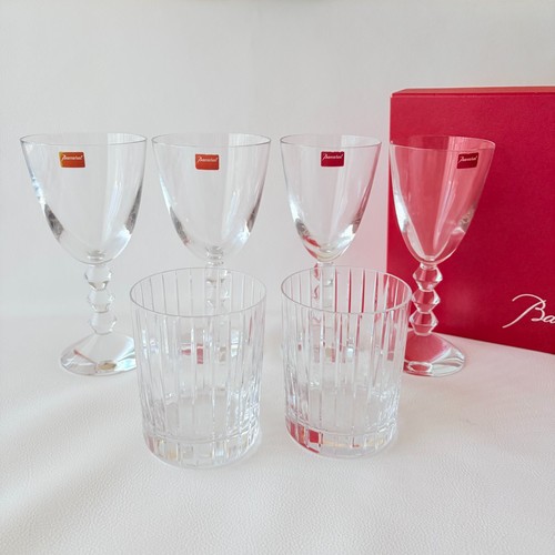 Baccarat crystal glasses - glasses, set